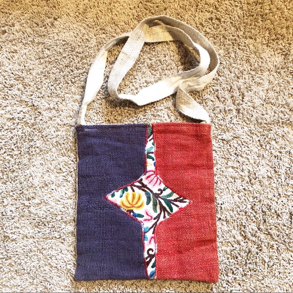 Adidas Hemp Boho Crossbody Bag